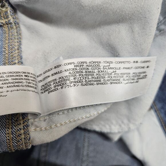 Ariat Mens Blue Mid Rise Rebar Bootcut Jeans Size 34 - Picture 12 of 16